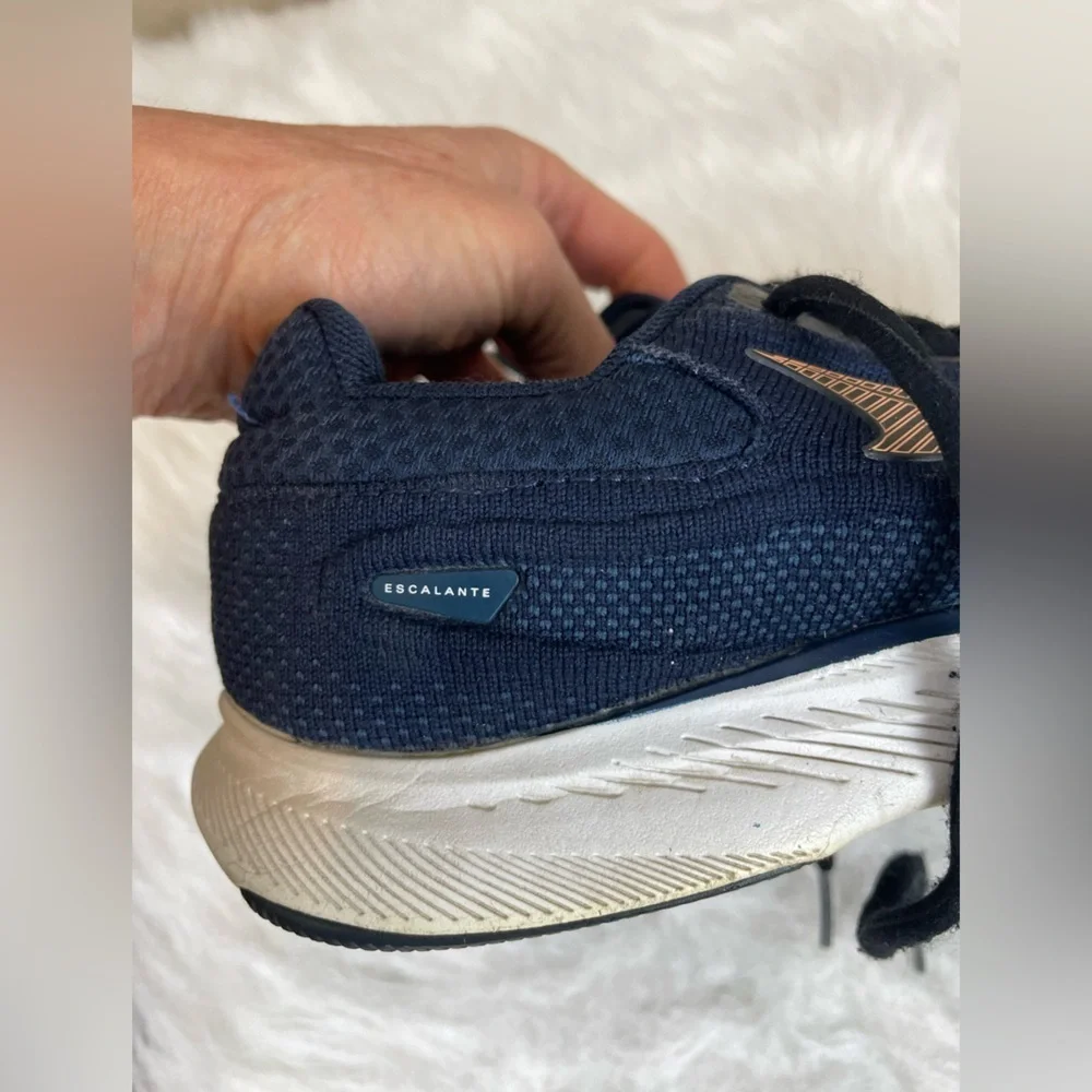 Navy Blue Athletic Sneakers